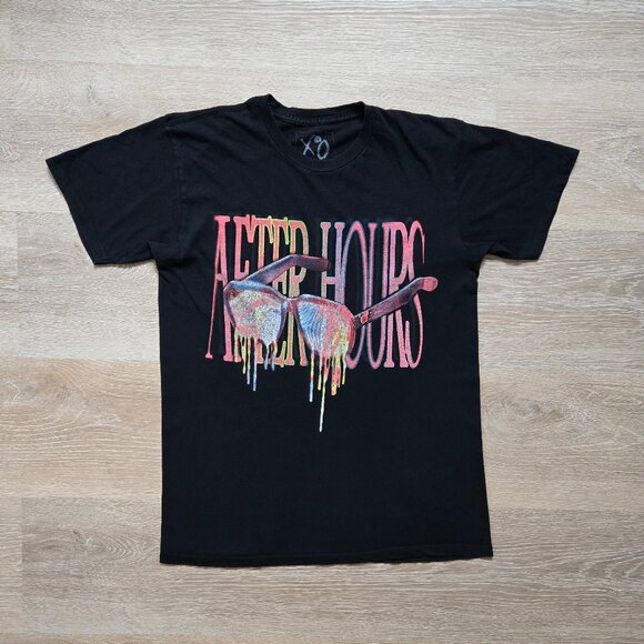 The Weeknd After Hours MRDR BRVDO Psychedelia T-Shirt Medium XO Tour Merch RARE - Picture 1 of 17